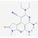 5,6-diamino-8-(diethylamino)-3-methyl-2-oxo-2,3-dihydro-1H-pyrrolo[2,3-c]-2,7-naphthyridine-9-carbonitrile - chemical structu