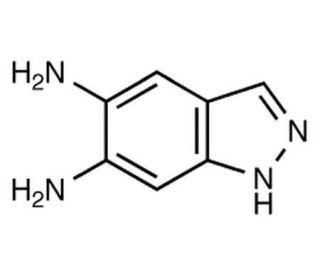 5,6-Diaminoindazole (CAS 7404-68-4) - chemical structure image