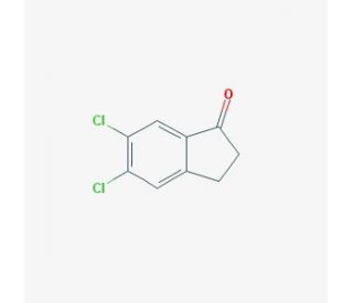 5,6-Dichloro-indanone (CAS 68755-31-7) - chemical structure image