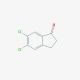 5,6-Dichloro-indanone (CAS 68755-31-7) - chemical structure image