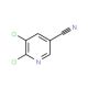 5,6-Dichloronicotinonitrile (CAS 65189-15-3) - chemical structure image