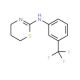 (5,6-Dihydro-4H-[1,3]thiazin-2-yl)-(3-trifluoromethyl-phenyl)-amine - chemical structure image