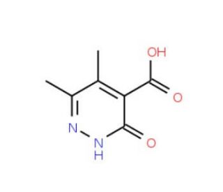 5,6-dimethyl-3-oxo-2,3-dihydropyridazine-4-carboxylic acid - chemical structure image