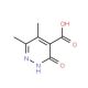 5,6-dimethyl-3-oxo-2,3-dihydropyridazine-4-carboxylic acid - chemical structure image