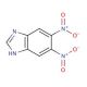 5,6-Dinitrobenzimidazole (CAS 50365-37-2) - chemical structure image