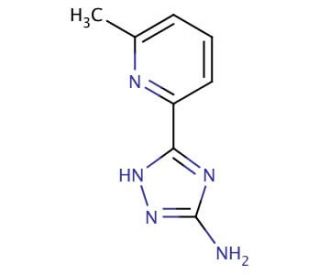 5-(6-methylpyridin-2-yl)-4H-1,2,4-triazol-3-amine - chemical structure image