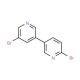 5,6′-Dibromo-3,3′-bipyridine (CAS 942206-15-7) - chemical structure image