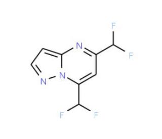5,7-Bis(difluoromethyl)pyrazolo[1,5-a]pyrimidine - chemical structure image