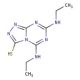 5,7-Bis-ethylamino-[1,2,4]triazolo[4,3-a][1,3,5]triazine-3-thiol - chemical structure image