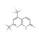 5,7-Bis(trifluoromethyl)[1,8]naphthyridin-2-ol (CAS 51420-73-6) - chemical structure image