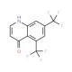 5,7-Bis(trifluoromethyl)-4-hydroxyquinoline (CAS 237076-72-1) - chemical structure image