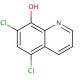 5,7-Dichloro-8-quinolinol (CAS 773-76-2) - chemical structure image