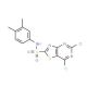 5,7-Dichlorothiazolo[4,5-d]pyrimidin-2-sulfonic acid (3,4-dimethylphenyl)amide - chemical structure image