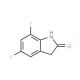 5,7-Difluoro-1,3-dihydroindol-2-one (CAS 247564-59-6) - chemical structure image