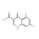 5,7-Difluoro-4-hydroxyquinoline-3-carboxylic acid (CAS 228728-18-5) - chemical structure image