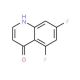 5,7-Difluoroquinolin-4-ol (CAS 874804-43-0) - chemical structure image