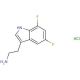 5,7-Difluorotryptamine HCl (CAS 159730-14-0) - chemical structure image