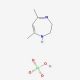 5,7-Dimethyl-2,3-dihydro-1H-[1,4]diazepine perchlorate (CAS 38772-18-8) - chemical structure image