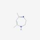 5,7-Dimethyl-2,3-dihydro-1H-[1,4]diazepine - chemical structure image