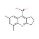 5,7-Dimethyl-2,3-dihydro-1H-cyclopenta[b]quinoline-9-carboxylic acid - chemical structure image