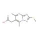[5,7-dimethyl-2-(methylthio)[1,2,4]triazolo[1,5-a]pyrimidin-6-yl]acetic acid - chemical structure image