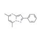 5,7-dimethyl-2-phenylpyrazolo[1,5-a]pyrimidine (CAS 87119-67-3) - chemical structure image