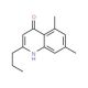 5,7-Dimethyl-2-propyl-4-quinolinol (CAS 1070879-99-0) - chemical structure image