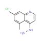 5,7-Dimethyl-4-hydrazinoquinoline hydrochloride (CAS 1171611-01-0) - chemical structure image