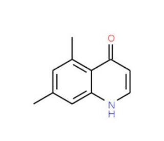 5,7-Dimethyl-4-quinolinol (CAS 203626-56-6) - chemical structure image