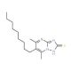 5,7-dimethyl-6-nonyl[1,2,4]triazolo[1,5-a]pyrimidine-2-thiol - chemical structure image