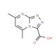 5,7-Dimethyl[1,2,4]triazolo[4,3-a]pyrimidine-3-carboxylic acid (CAS 842972-32-1) - chemical structure image