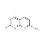 5,7-Dimethyl[1,8]naphthyridin-2-amine (CAS 39565-07-6) - chemical structure image