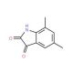 5,7-Dimethylisatin (CAS 39603-24-2) - chemical structure image