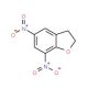 5,7-Dinitro-2,3-dihydrobenzofuran (CAS 84944-77-4) - chemical structure image