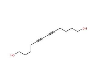 5,7-Dodecadiyne-1,12-diol (CAS 74602-32-7) - chemical structure image