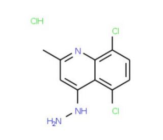5,8-Dichloro-4-hydrazino-2-methylquinoline hydrochloride (CAS 1169969-58-7) - chemical structure image