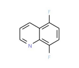 5,8-Difluoroquinoline (CAS 16650-32-1) - chemical structure image