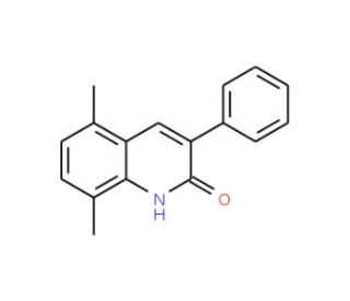 5,8-Dimethyl-3-phenyl-2-quinolinol (CAS 1031928-26-3) - chemical structure image
