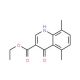5,8-Dimethyl-4-hydroxyquinoline-3-carboxylic acid ethyl ester (CAS 303009-95-2) - chemical structure image