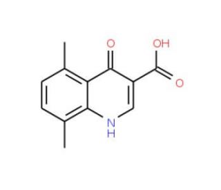 5,8-Dimethyl-4-oxo-1,4-dihydro-quinoline-3-carboxylic acid - chemical structure image