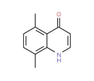 5,8-Dimethyl-4-quinolinol (CAS 203626-57-7) - chemical structure image