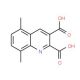 5,8-Dimethylquinoline-2,3-dicarboxylic acid (CAS 948293-98-9) - chemical structure image