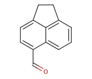 5-Acenaphthenecarboxaldehyde (CAS 5345-46-0) - chemical structure image