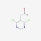 5-acetaldehydeyl-4,6-dichloropyrimidine (CAS 16019-33-3) - chemical structure image