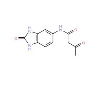 5-Acetoacetamido-2-benzimidazolinone (CAS 26576-46-5) - chemical structure image