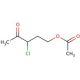 5-Acetoxy-3-chloro-2-pentanone - chemical structure image