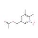 5-Acetoxymethyl-2,3-dimethylpyridine N-oxide - chemical structure image