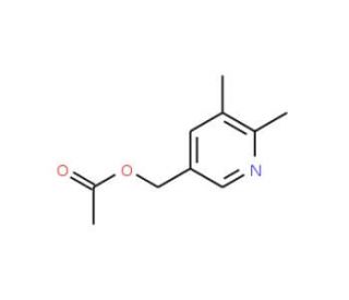 5-Acetoxymethyl-2,3-dimethylpyridine - chemical structure image