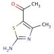 5-Acetyl-2-amino-4-methylthiazole (CAS 30748-47-1) - chemical structure image