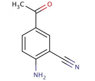 5-Acetyl-2-aminobenzonitrile - chemical structure image